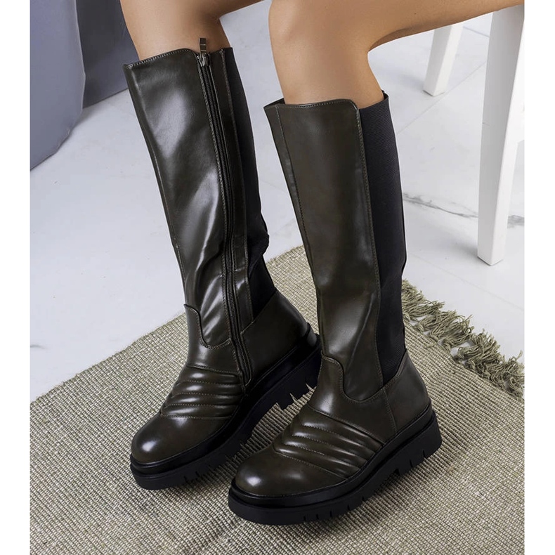 Zelene Calliope čizme zelena 1