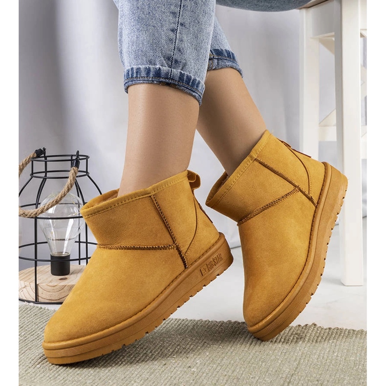 Big Star Velika zvijezda KK274289 Ženske bež ženske snježne čizme 1