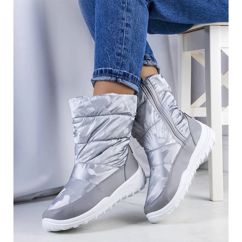 Big Star Sive čizme za snijeg KK274600 raznobojna 1