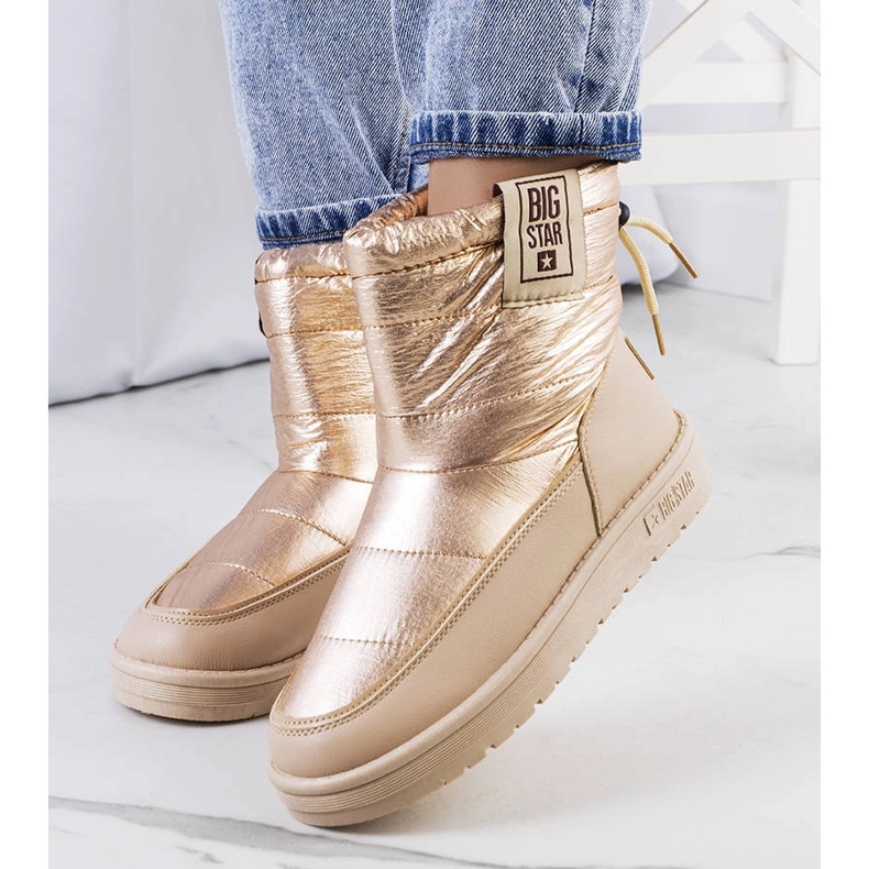 Big Star Zlatne čizme za snijeg II274121 bež 1