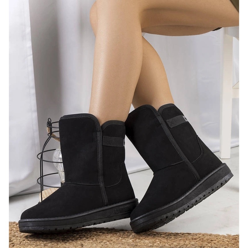 Crne čizme za snijeg Big Star KK274618 crna 2