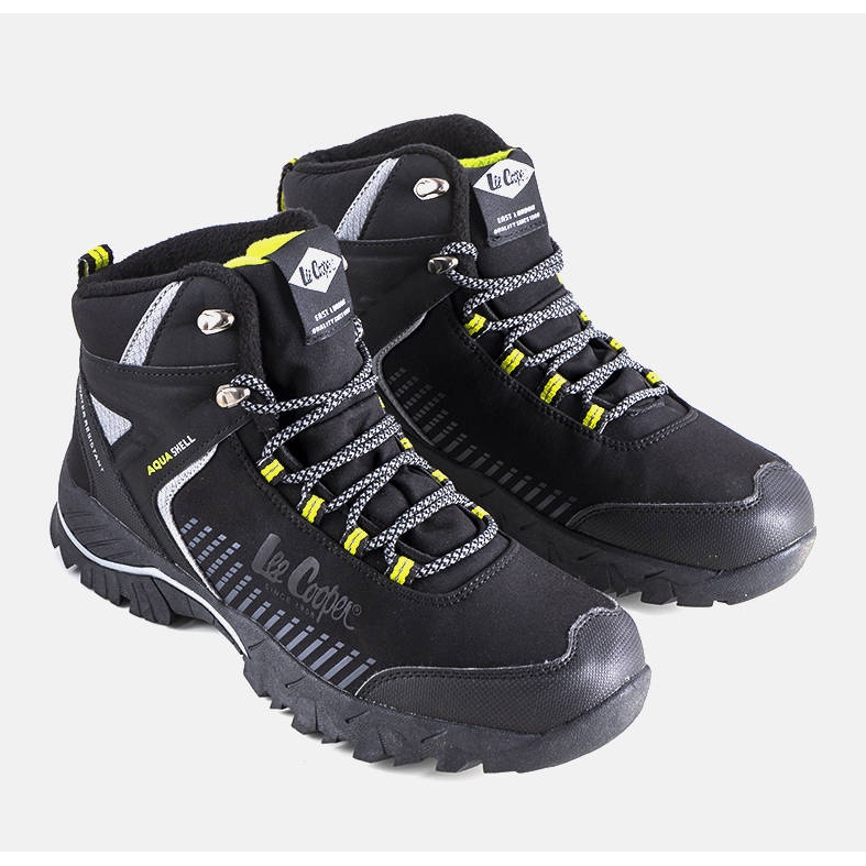 Lee Cooper Crne, izolirane planinarske čizme LCJ-22-01-1401M crna 1