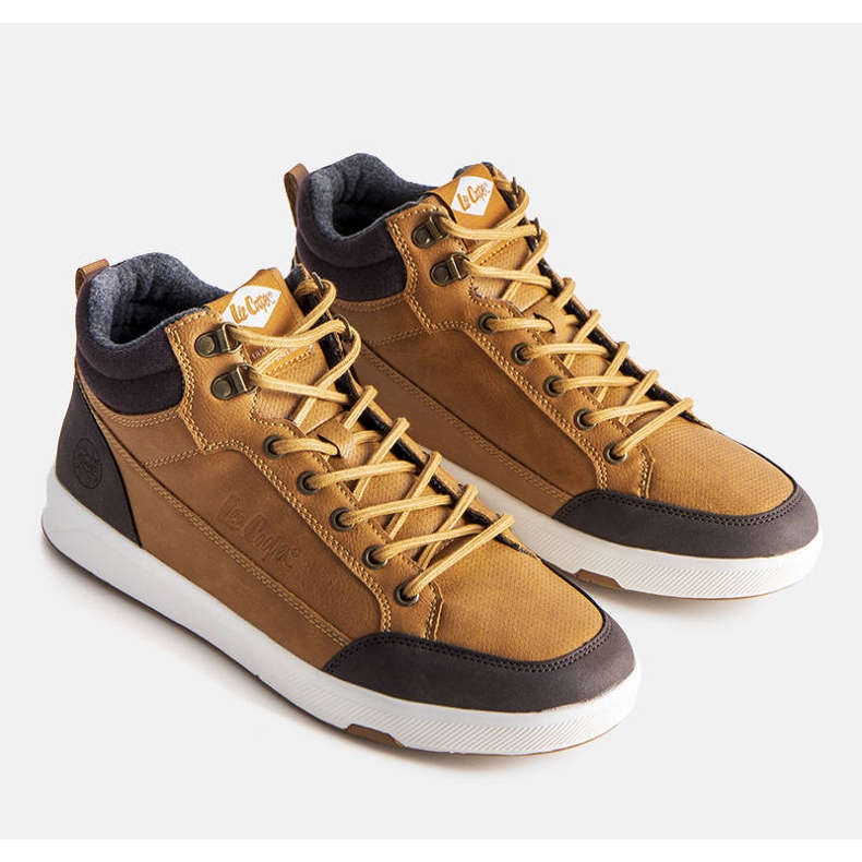 Lee Cooper Smeđe izolirane tenisice LCJ-22-31-1455M smeđa 1