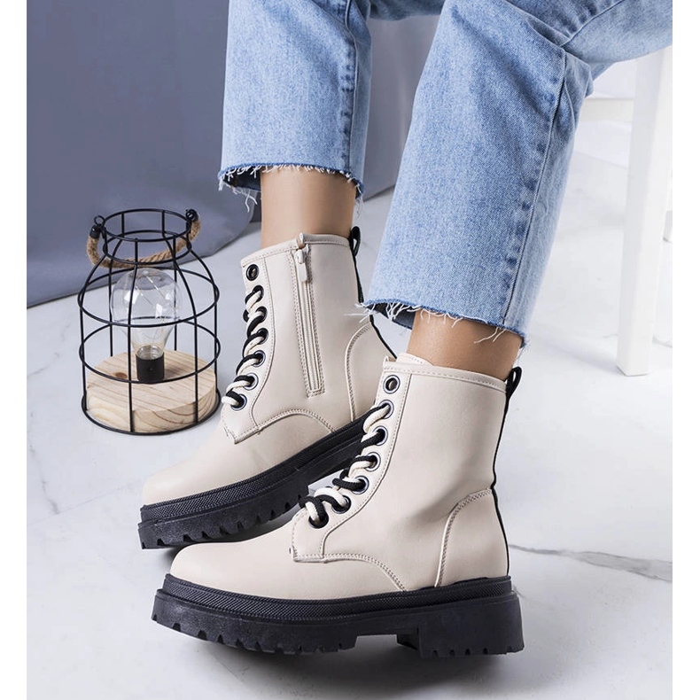 Bež izolirane gležnjače Jolene 1