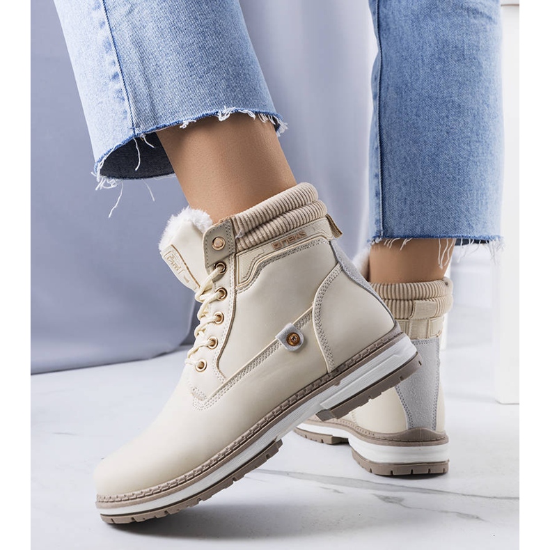 BM Bež izolirane čizme od Saylora 1