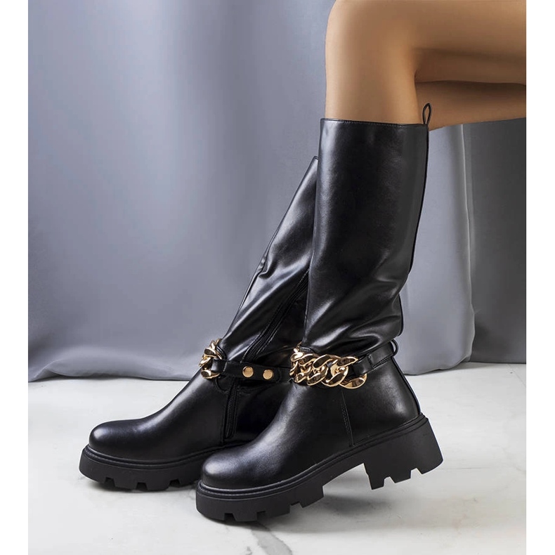 Crne izolirane čizme iz Cortina crno 1