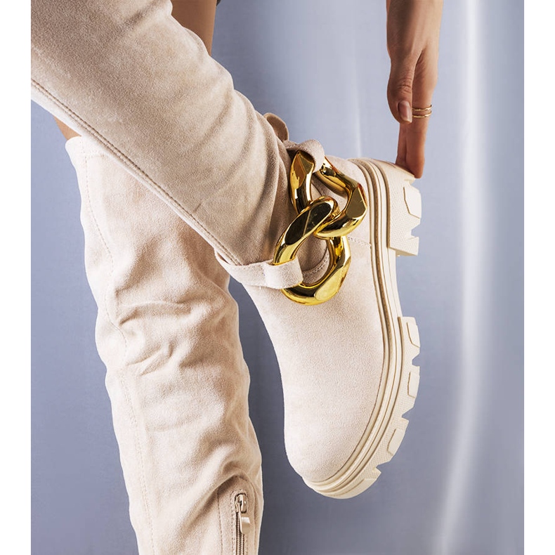 Bež visoke čizme marke Rero 1