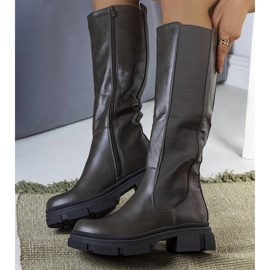 Zelene tople čizme iz Floresa zelena 1