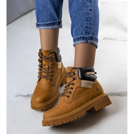 Smeđe izolirane čizme Nadel smeđa 1