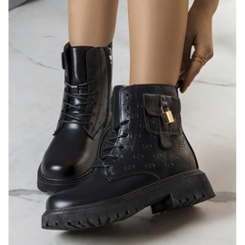 Izolirane čizme Black Coal crna 1