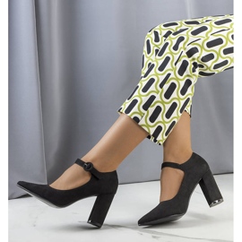 Crne cipele na Keller stupu crno 1