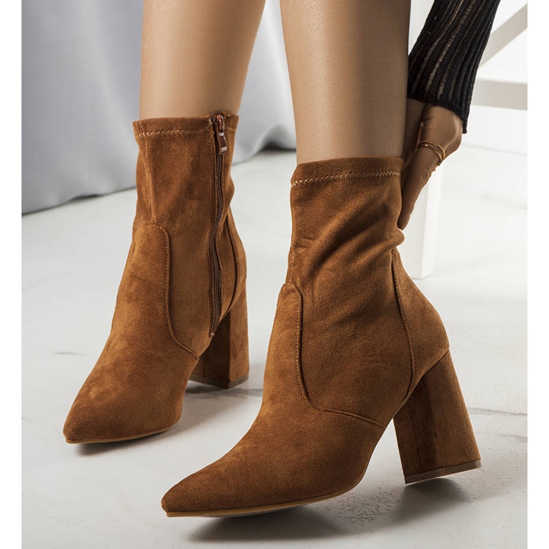 PA1 Camel čizme na Kensley stupu smeđa 2