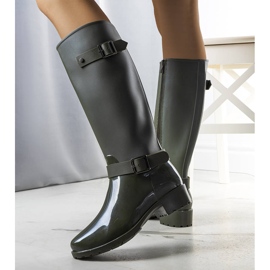 Zelene visoke čizme Lahti zelena 1