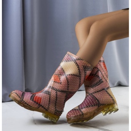 Ružičaste visoke čizme iz Massbyja ružičasta 1