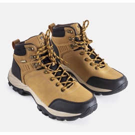 Tervo muške smeđe izolirane čizme crna 1