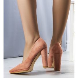 BM Emmine ružičaste cipele na visoku petu ružičasta 1