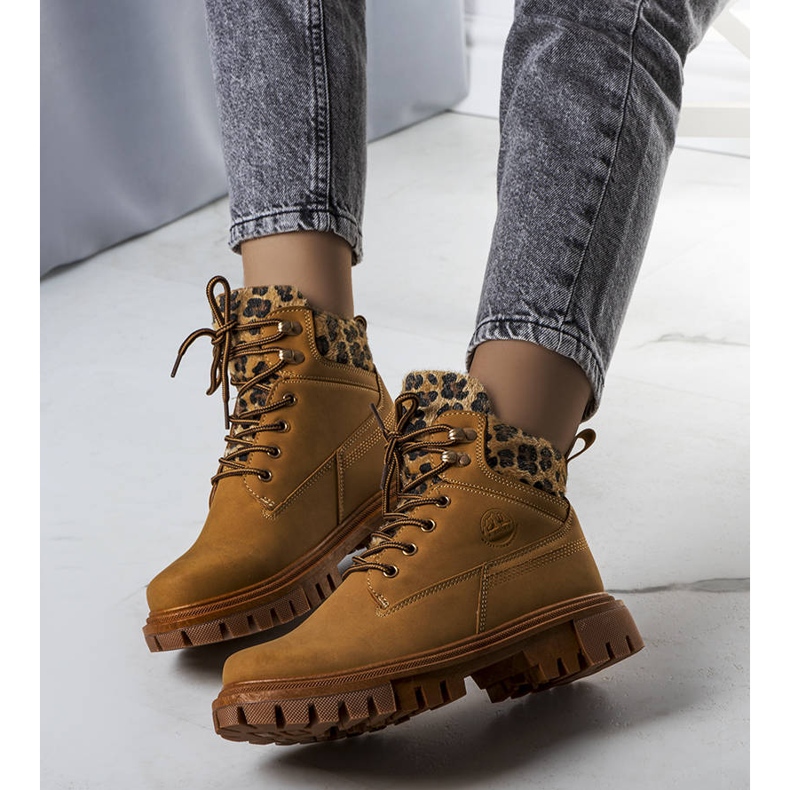 BM Ženske smeđe čizme marke Didians smeđa 1