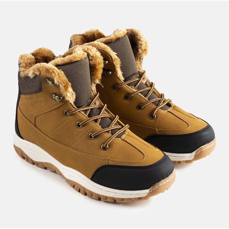 Violette smeđe izolirane čizme smeđa 1