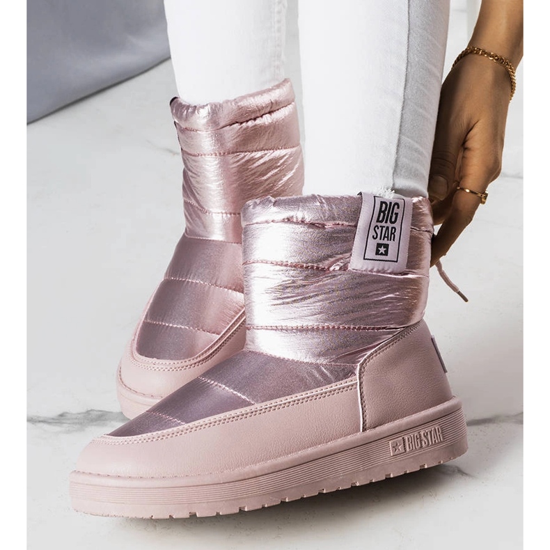 Big Star II274119 ružičaste čizme za snijeg ružičasta 1