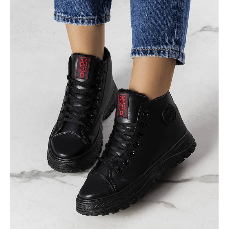 Crne izolirane tenisice Big Star GG274537 906 crna 1