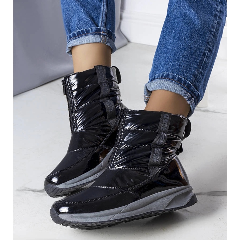 Big Star crne čizme za snijeg KK274392 crna 1