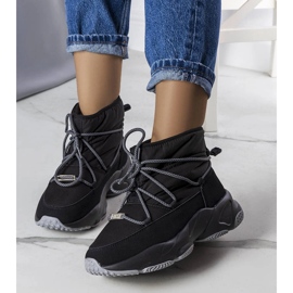 Big Star crne čizme za snijeg KK274274 crno 1