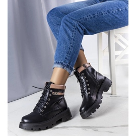 Crne izolirane čizme iz Artoisa bež 1