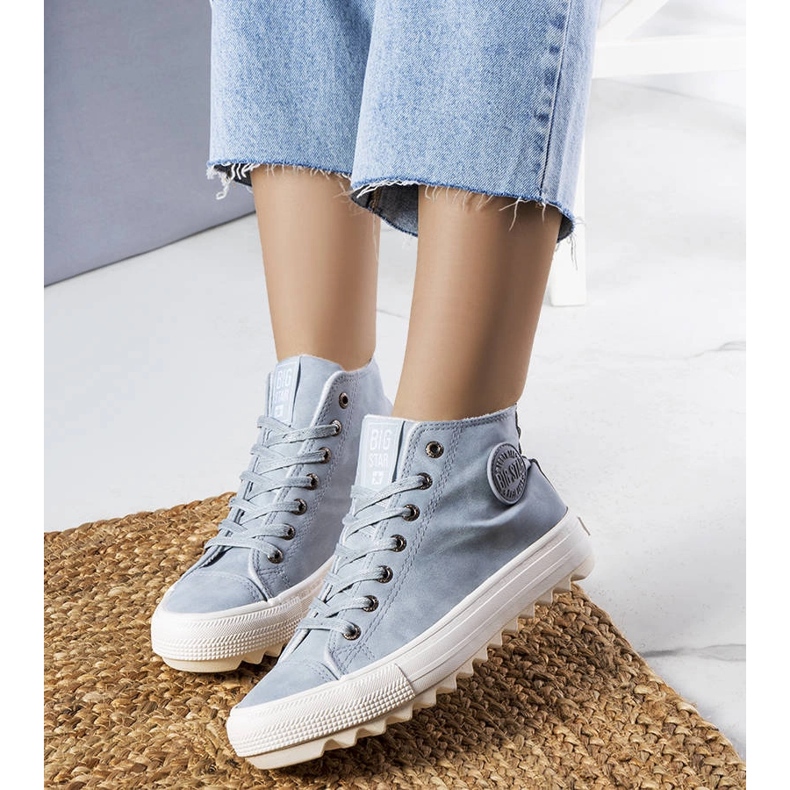 Plave izolirane tenisice Big Star EE274115 plava 1