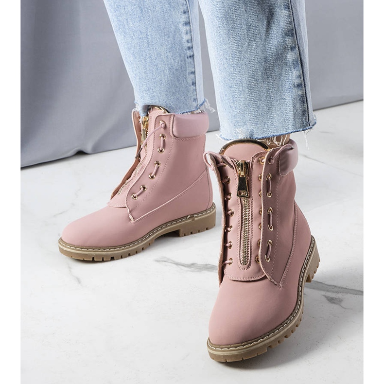 BM Stephanieine ružičaste čizme za planinarenje ružičasta 1