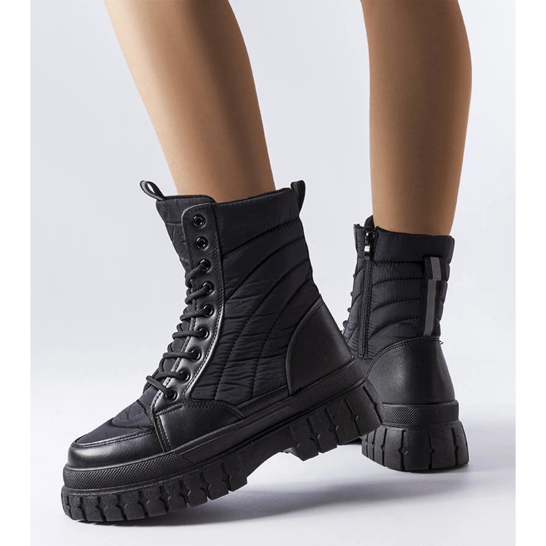 Collin crne izolirane čizme za snijeg crno 1