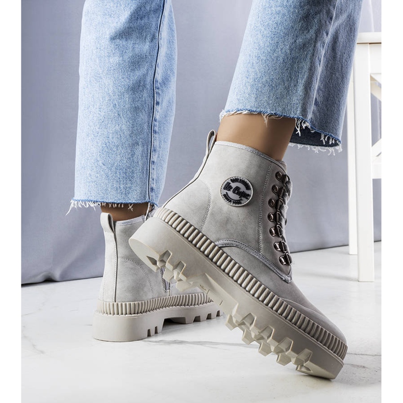 Sive izolirane čizme LCJ-22-44-1340L Lee Cooper siva 1