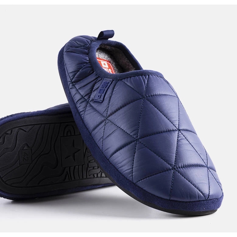 Mornarsko plave izolirane papuče Big Star KK174364 plava 1