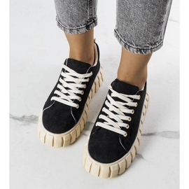 BM Pamela crne tenisice s platformom crno 1