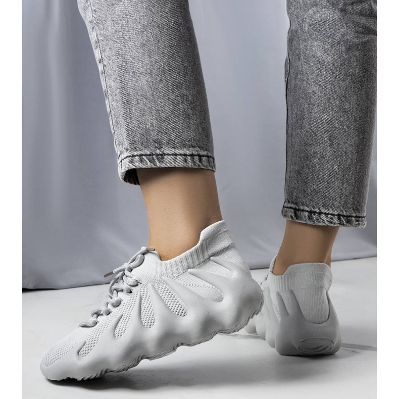 Sive prozračne tenisice marke Muriel siva 1