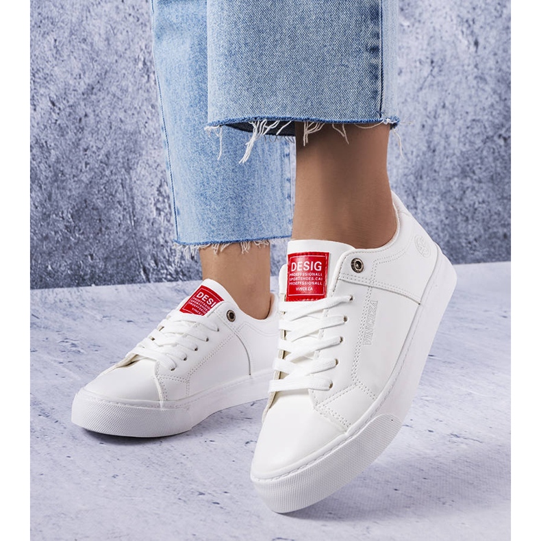 Vinceza Vincez bijele klasične tenisice bijela 1