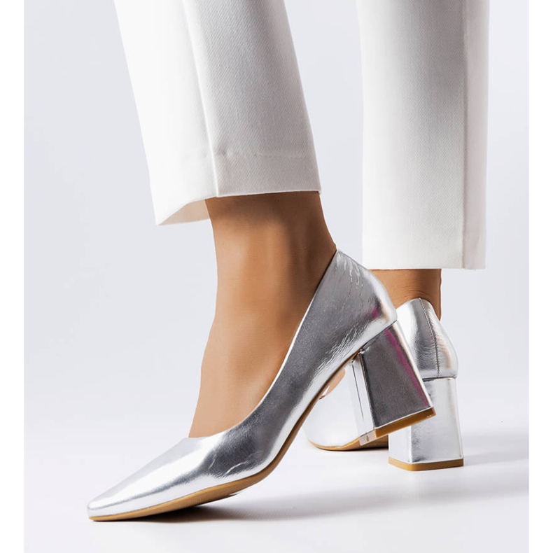 PA1 Fanchon srebrne cipele srebro 1