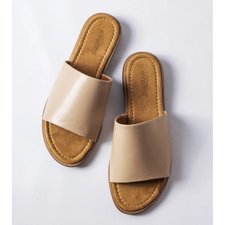 Bež elegantne papuče iz Mainvillea 1