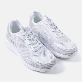 Bijelo-sive muške Big Star tenisice JJ174286 bijela 1