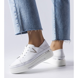 Vinceza Vincez bijele svijetle tenisice bijela 2