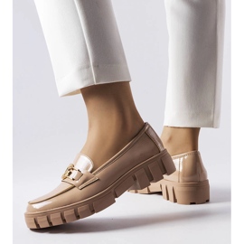 Venezia Bež lakirane mokasine iz Vinceze 2