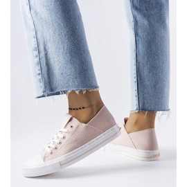 Bež ažur tenisice Big Star LL274015 1