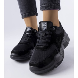 Big Star JJ274A113 crne tenisice crna 1