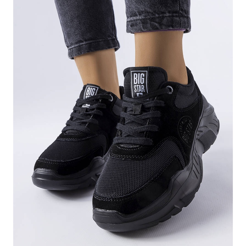 Big Star JJ274A113 crne tenisice crna 1