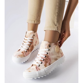 Bež tenisice Big Star s uzorkom LL274048 1