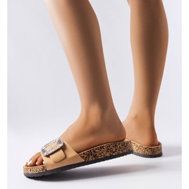 Smeđi tobogani ukrašeni Millicent cirkonima smeđa 1