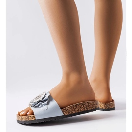 Plave plutene natikače s potplatom iz Roya plava 1