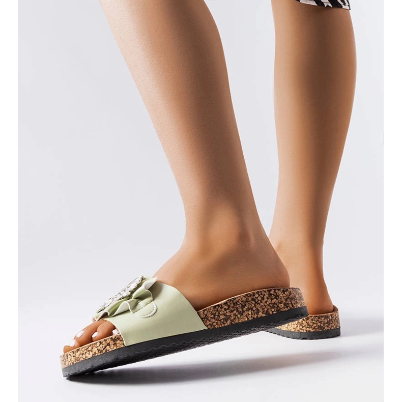 Zelene tobogane s plutenim potplatom od Roya zelena 1