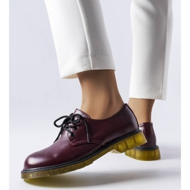 BM Bordo Parfe bovver čizme crvena 1