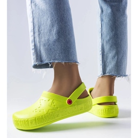 Big Star II275006 zelene papuče zelena 1