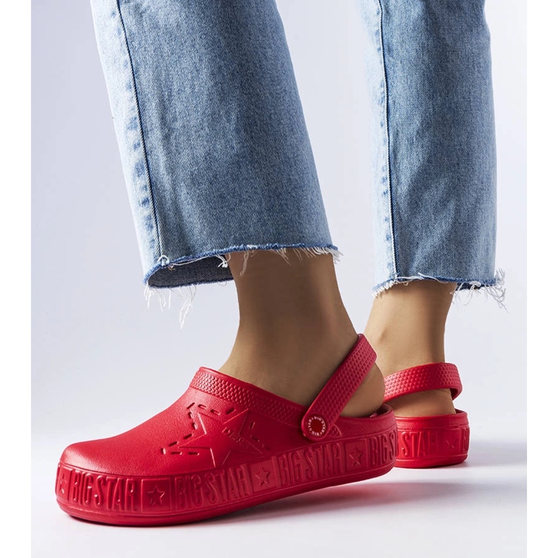 Big Star II275004 crvene papuče crvena 2